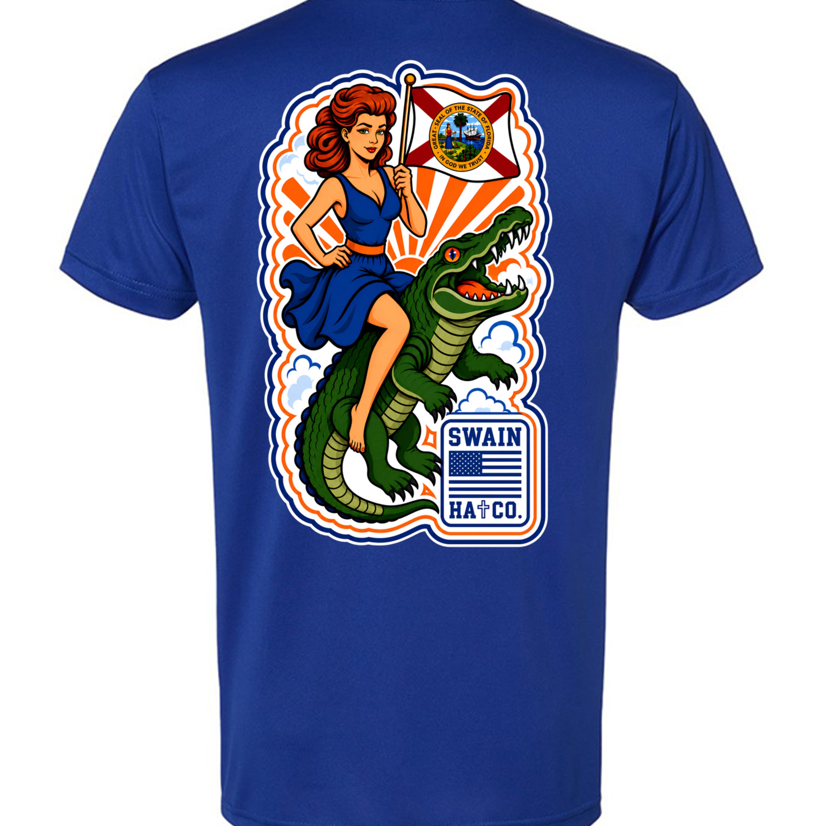 ROYAL BLUE - BA5300 - BACK