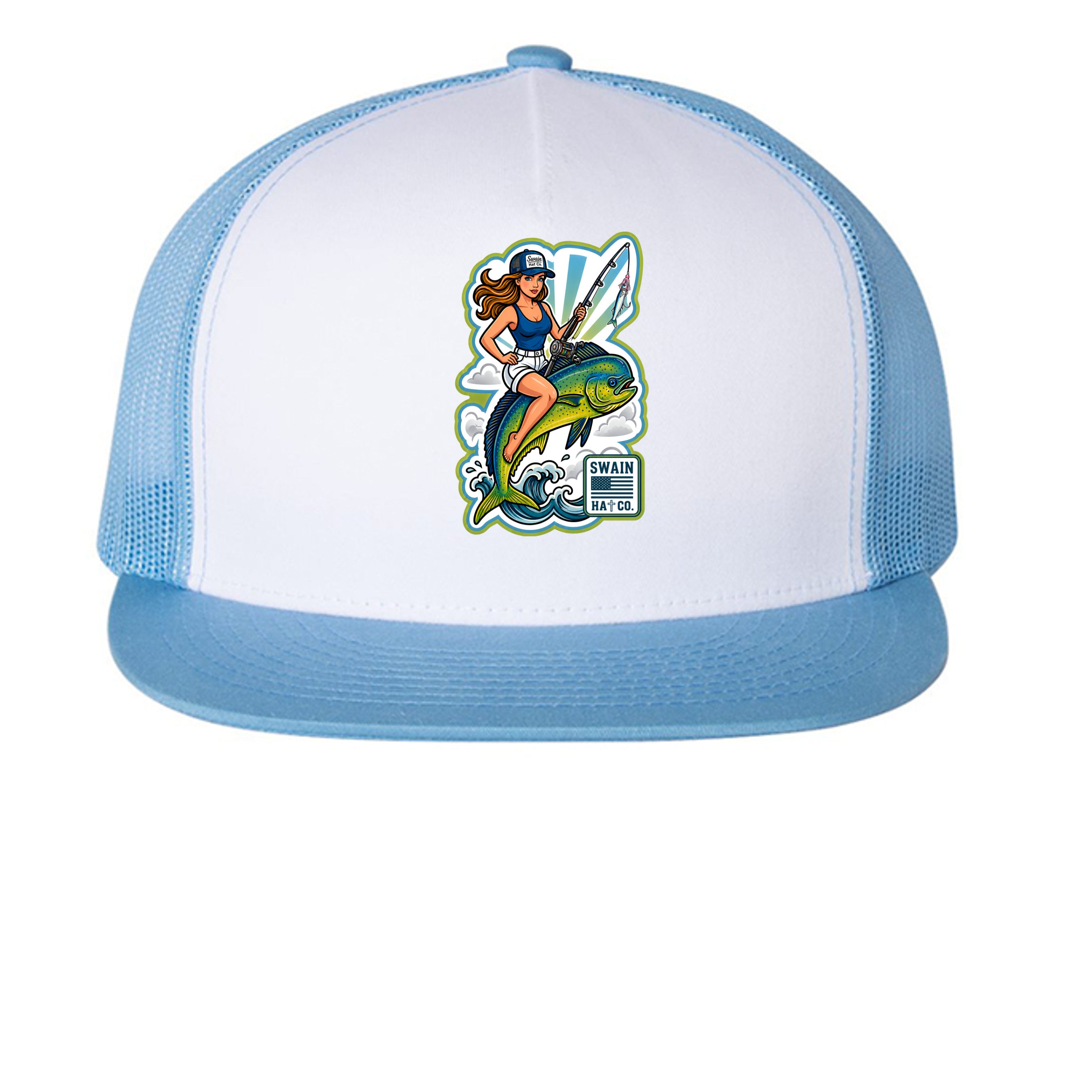 Carolina Blue/ White/ Caroline Blue - 6006 - FRONT