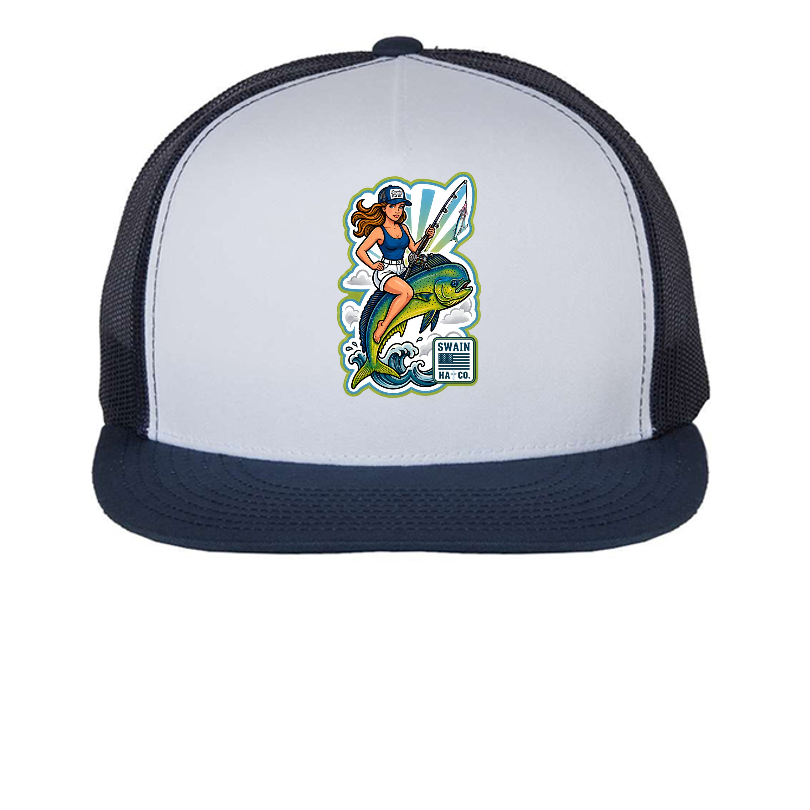 Navy/ White/ Navy - 6006 - FRONT