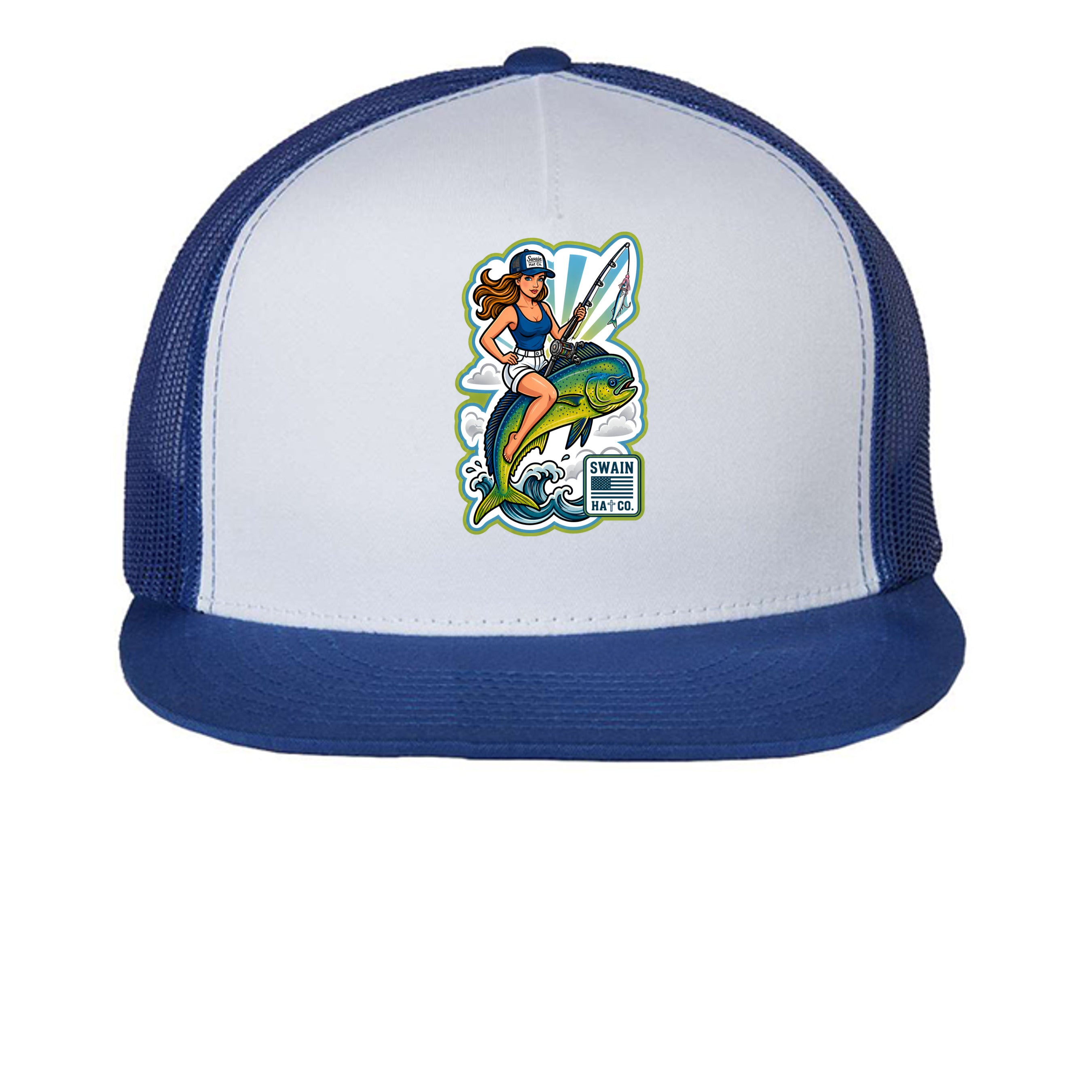 Royal/ White/ Royal - 6006 - FRONT