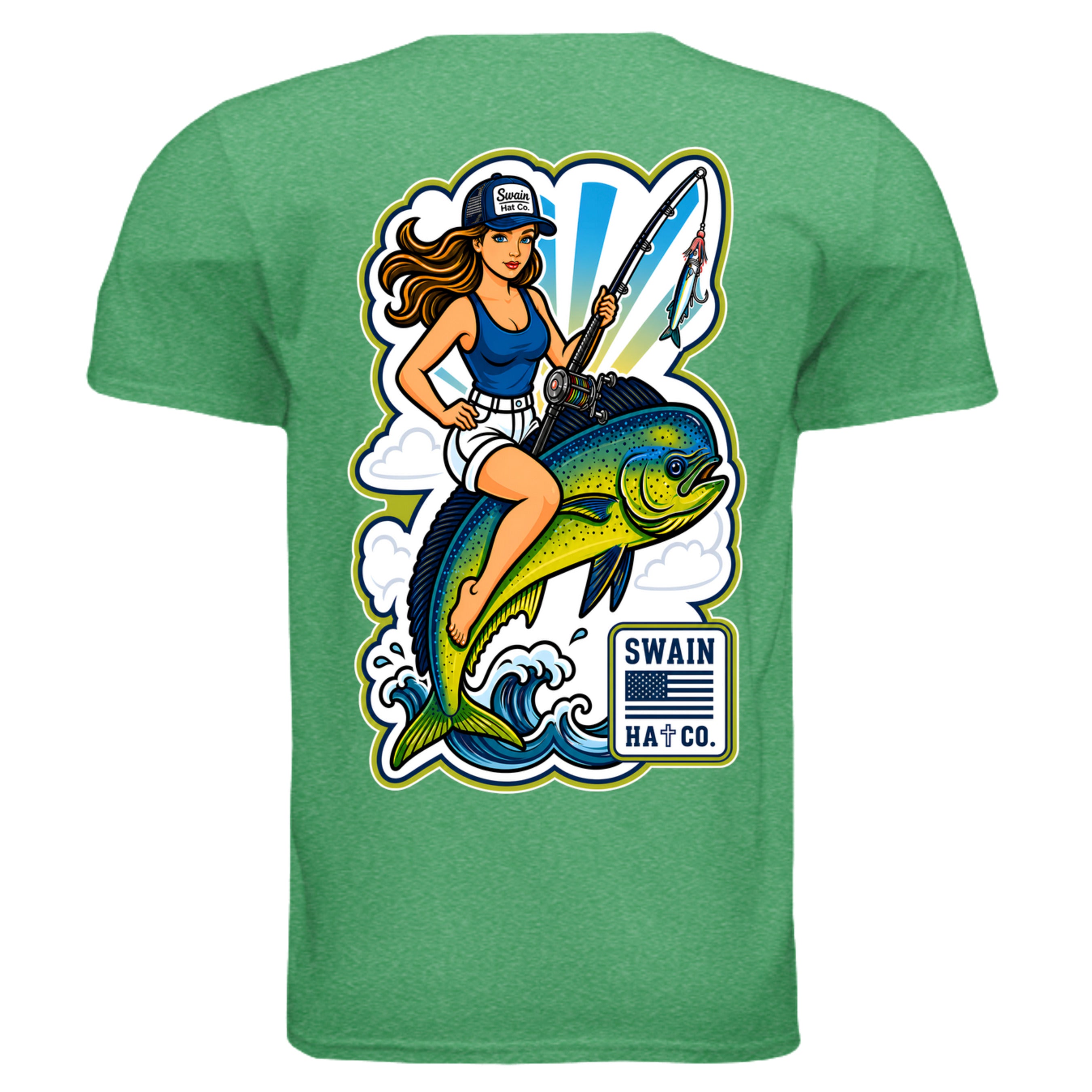 HEATHER IRISH GREEN - G640 - BACK
