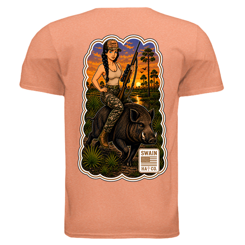 HEATHER ORANGE - G640 - BACK