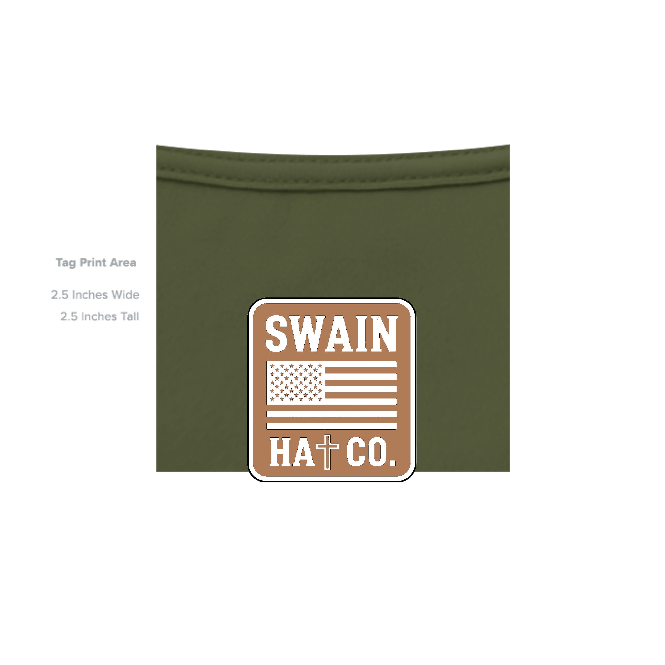 MILITARY GREEN - G640 - INSIDE_TAG_LINE