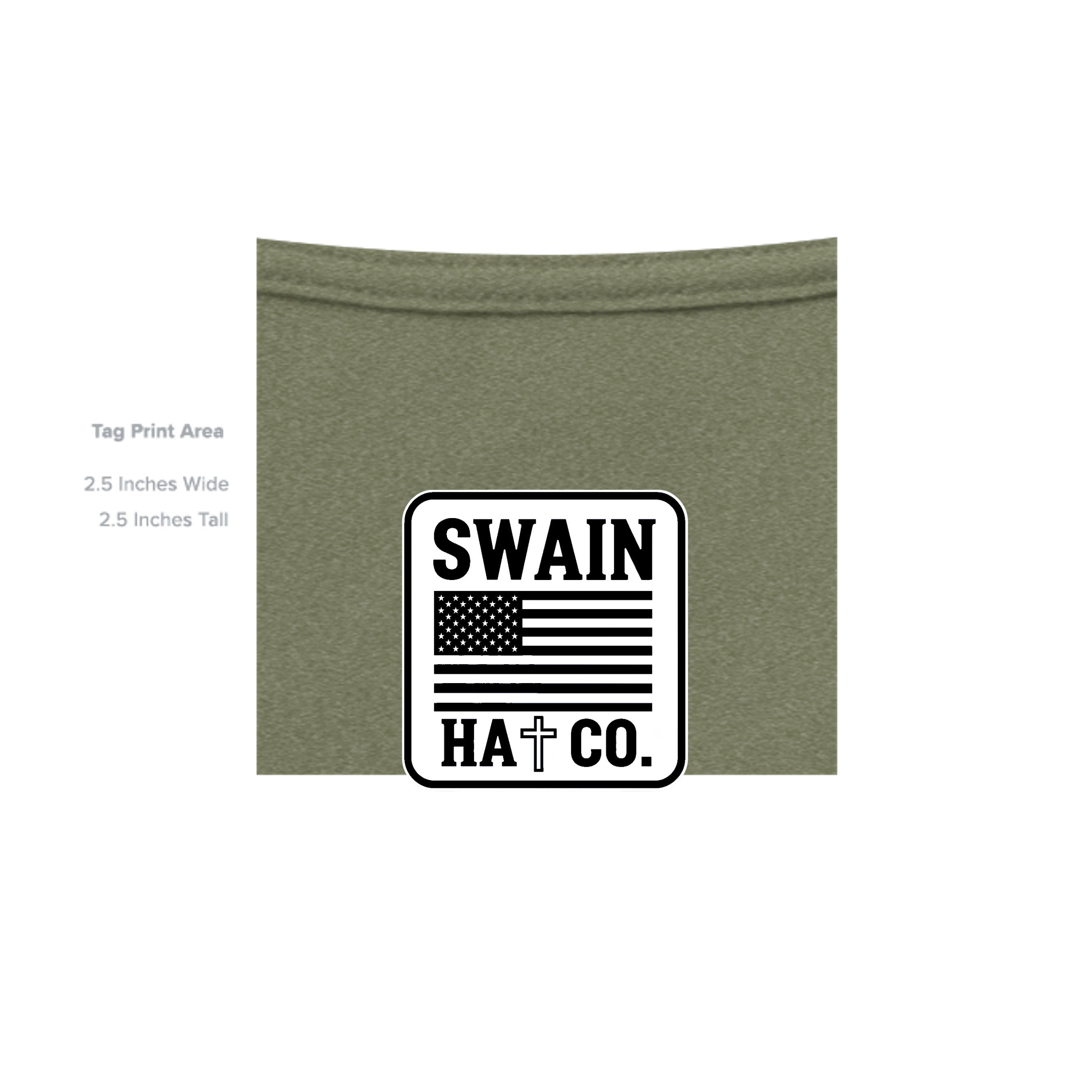 HEATHER MILITARY GREEN - G640 - INSIDE_TAG_LINE