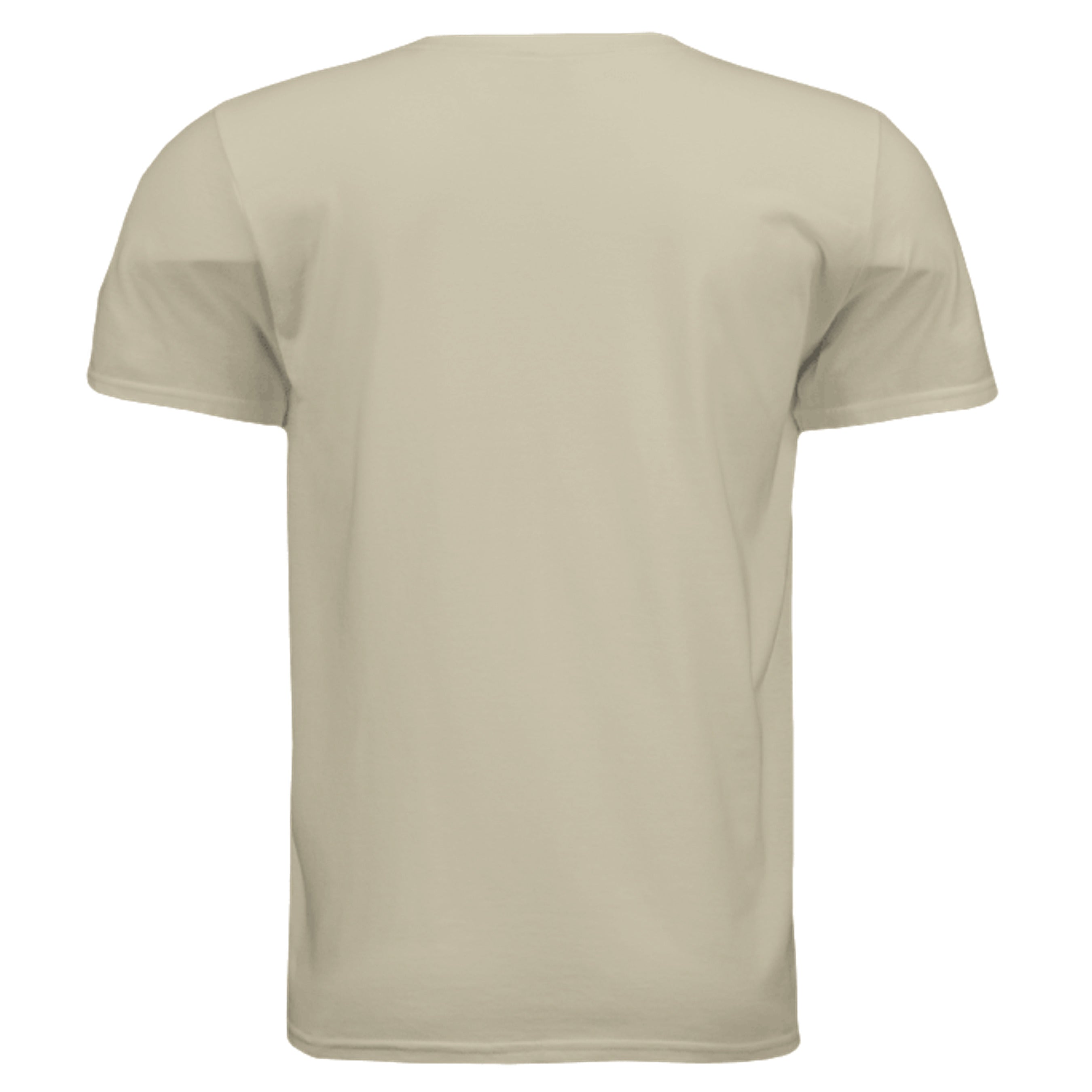 SkunkapeLogo1 Florida Skunkape graphic T-shirt in heather oatmeal, back view