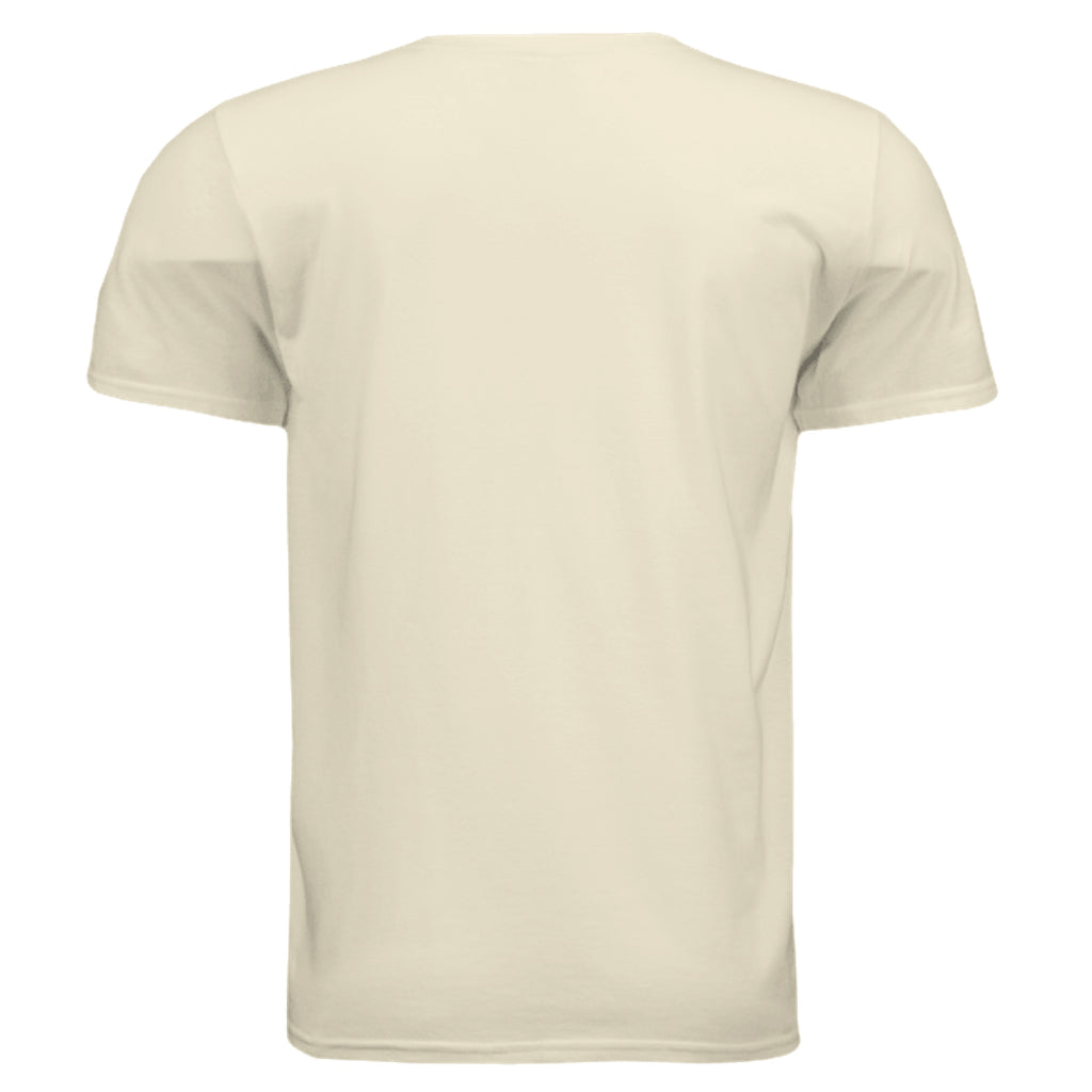 SkunkapeLogo1 Florida Skunkape graphic T-shirt in off white, back view