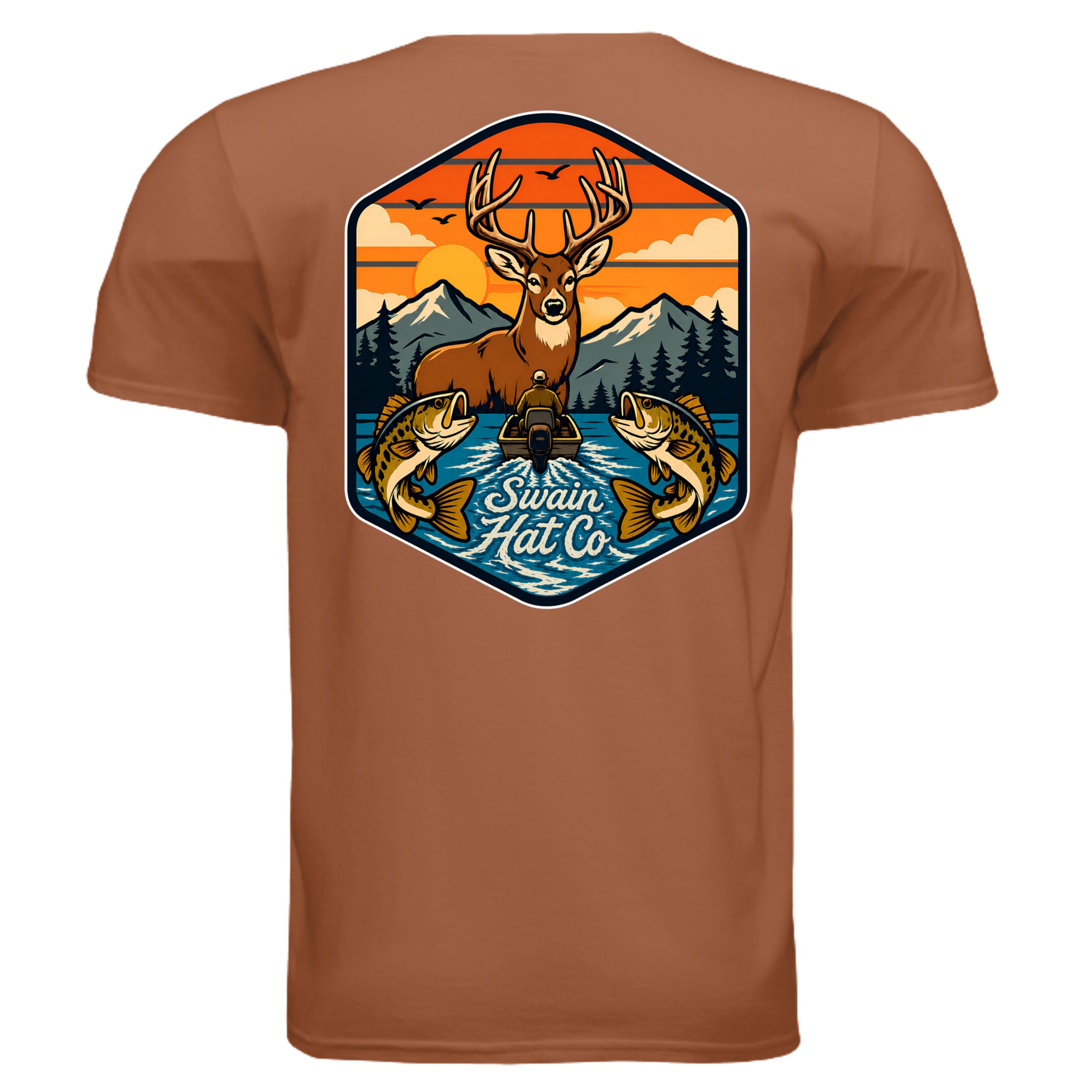 Fan Texas Orange - G640 - BACK