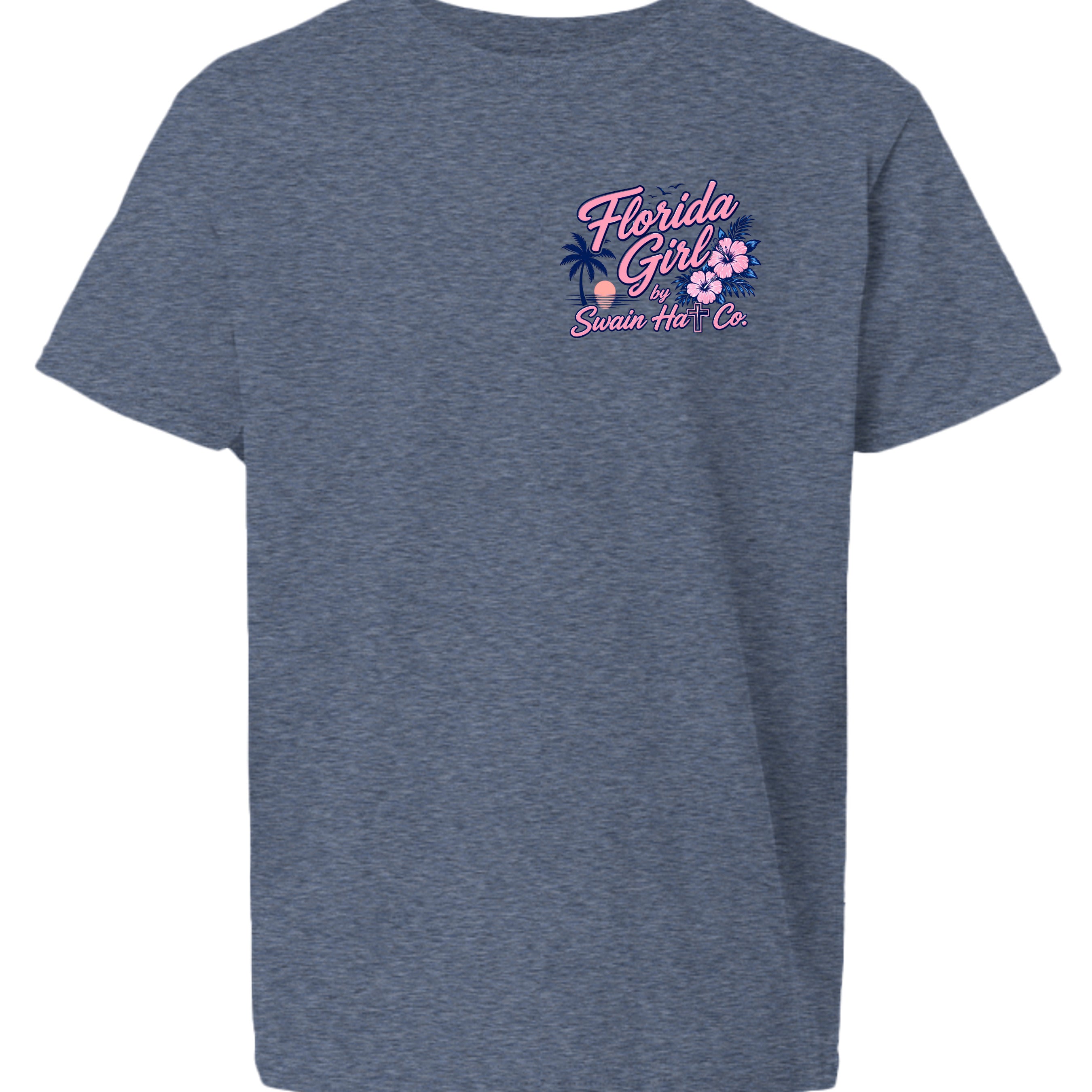 Heather Navy - G640B - FRONT