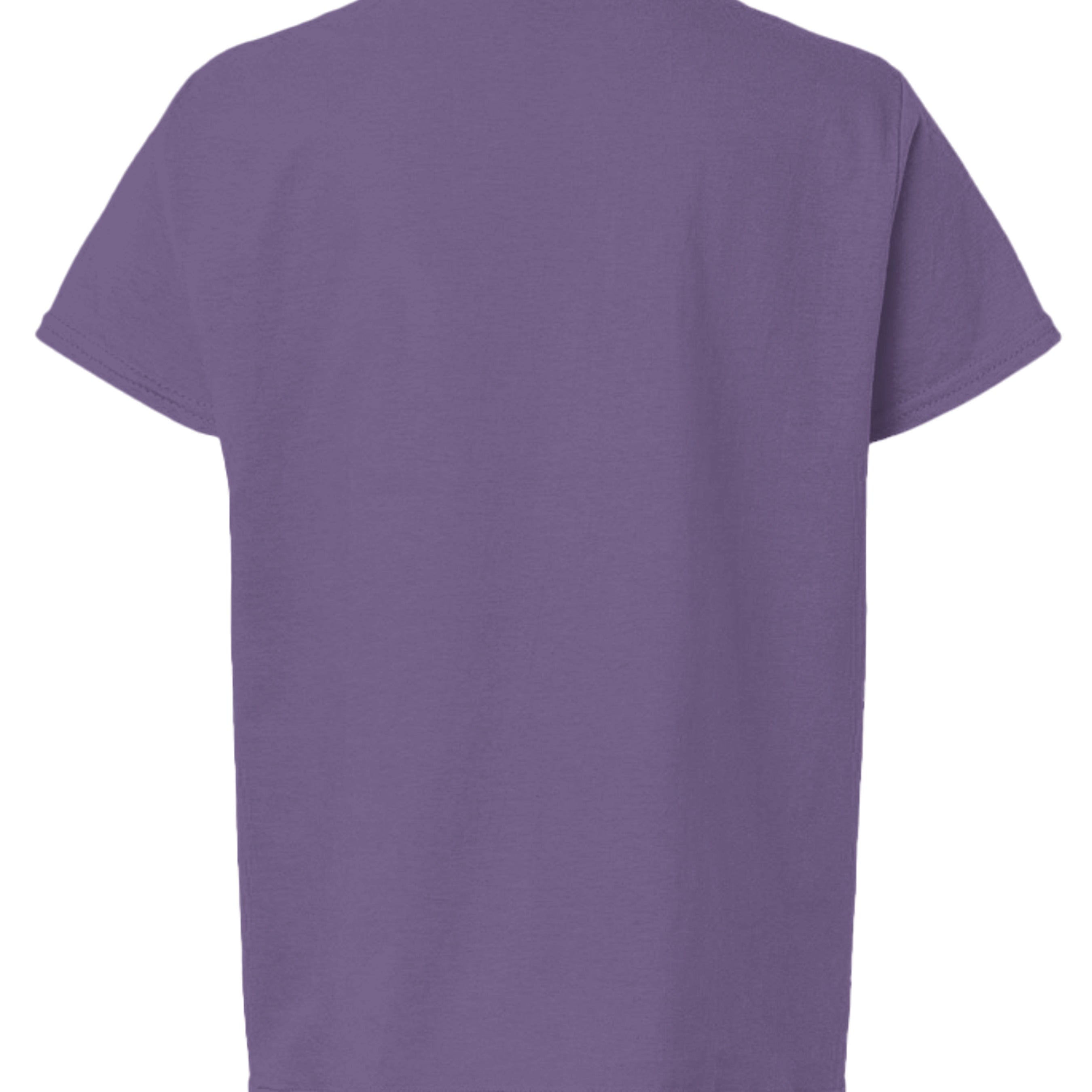 Heather Purple - G640B - BACK