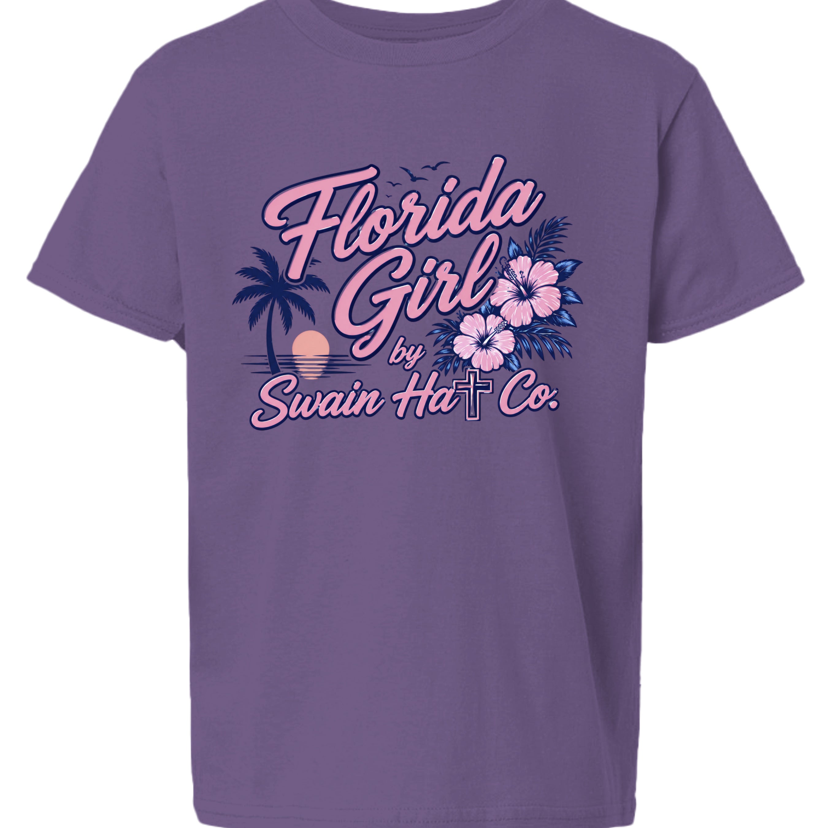 Heather Purple - G640B - FRONT