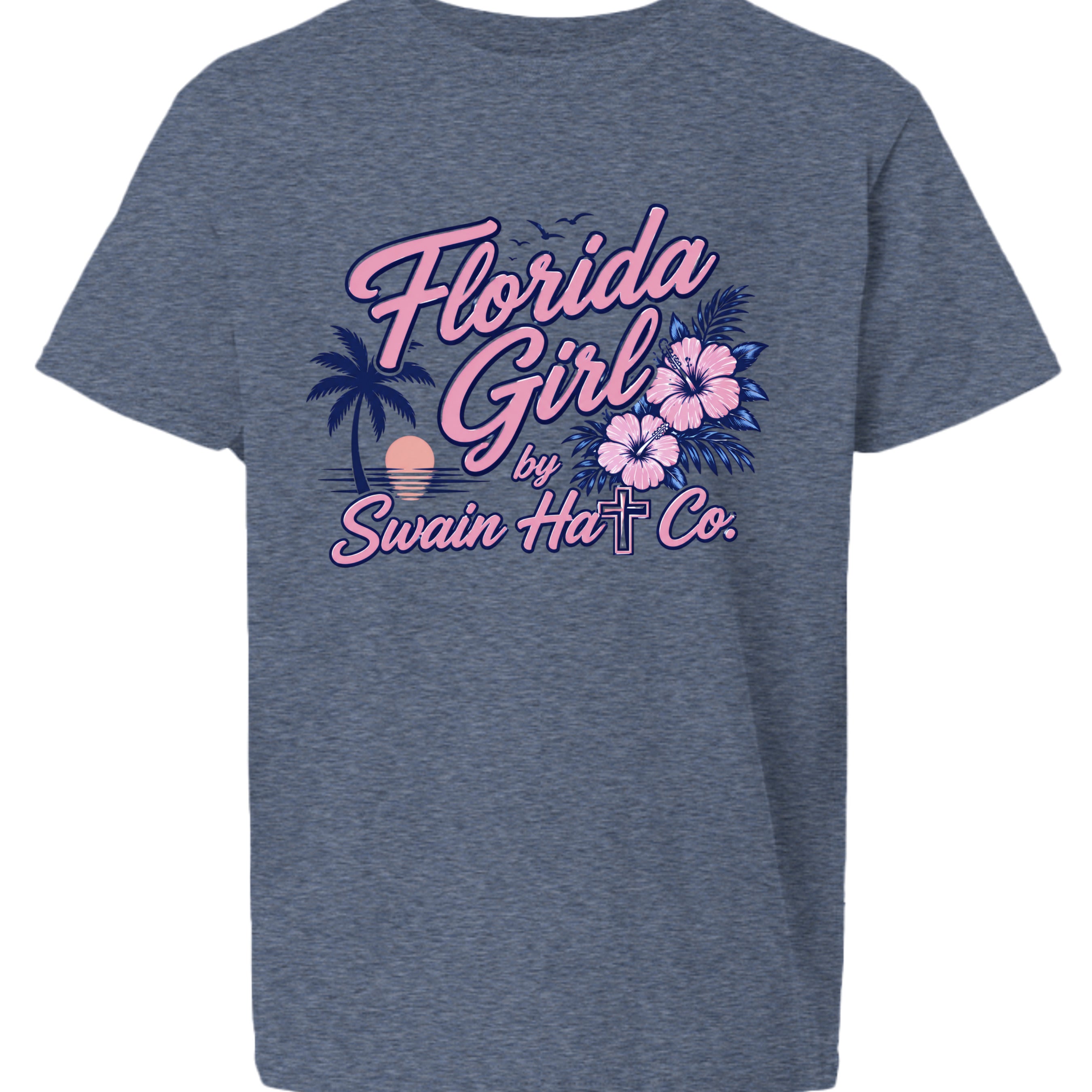 Heather Navy - G640B - FRONT