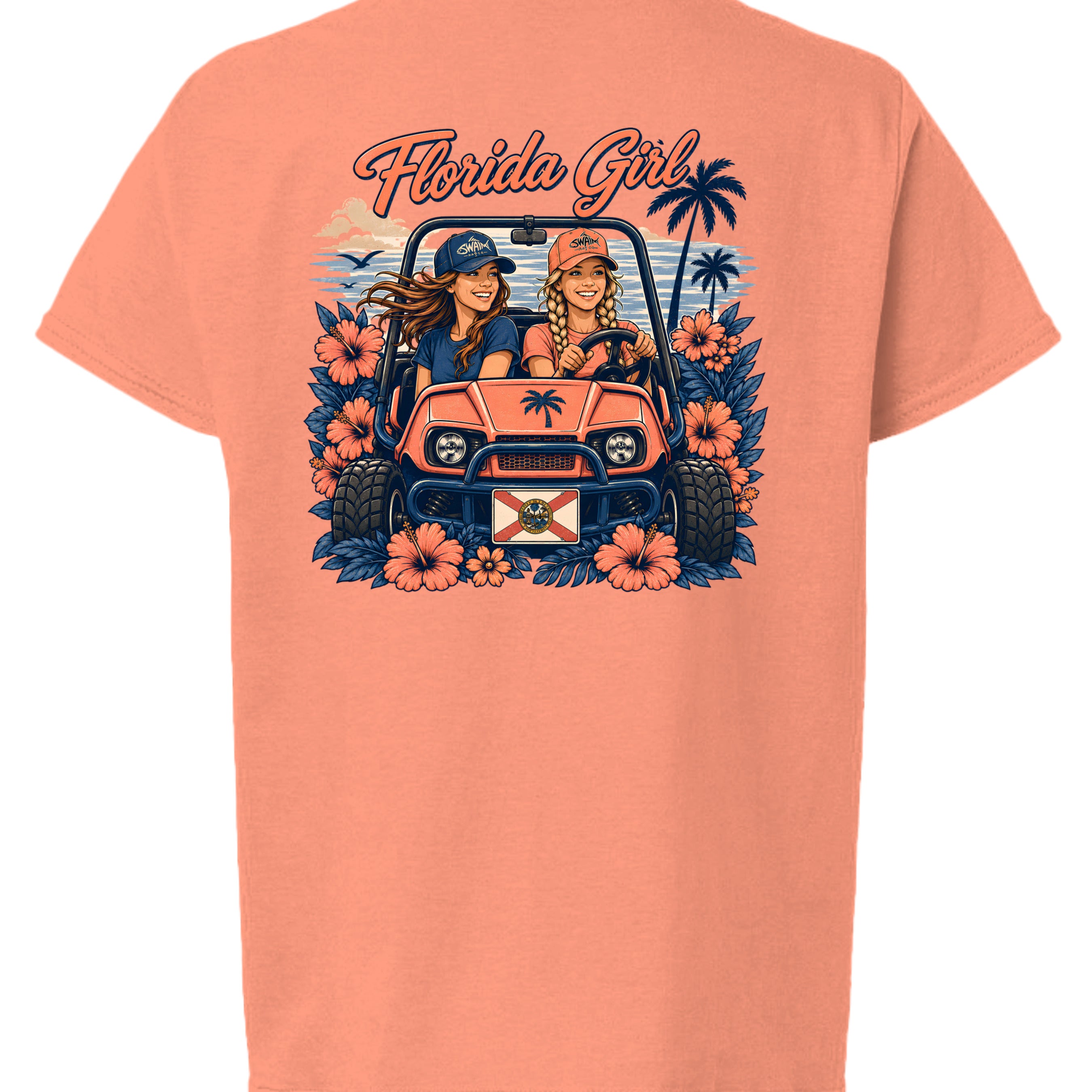 Heather Orange - G640B - BACK