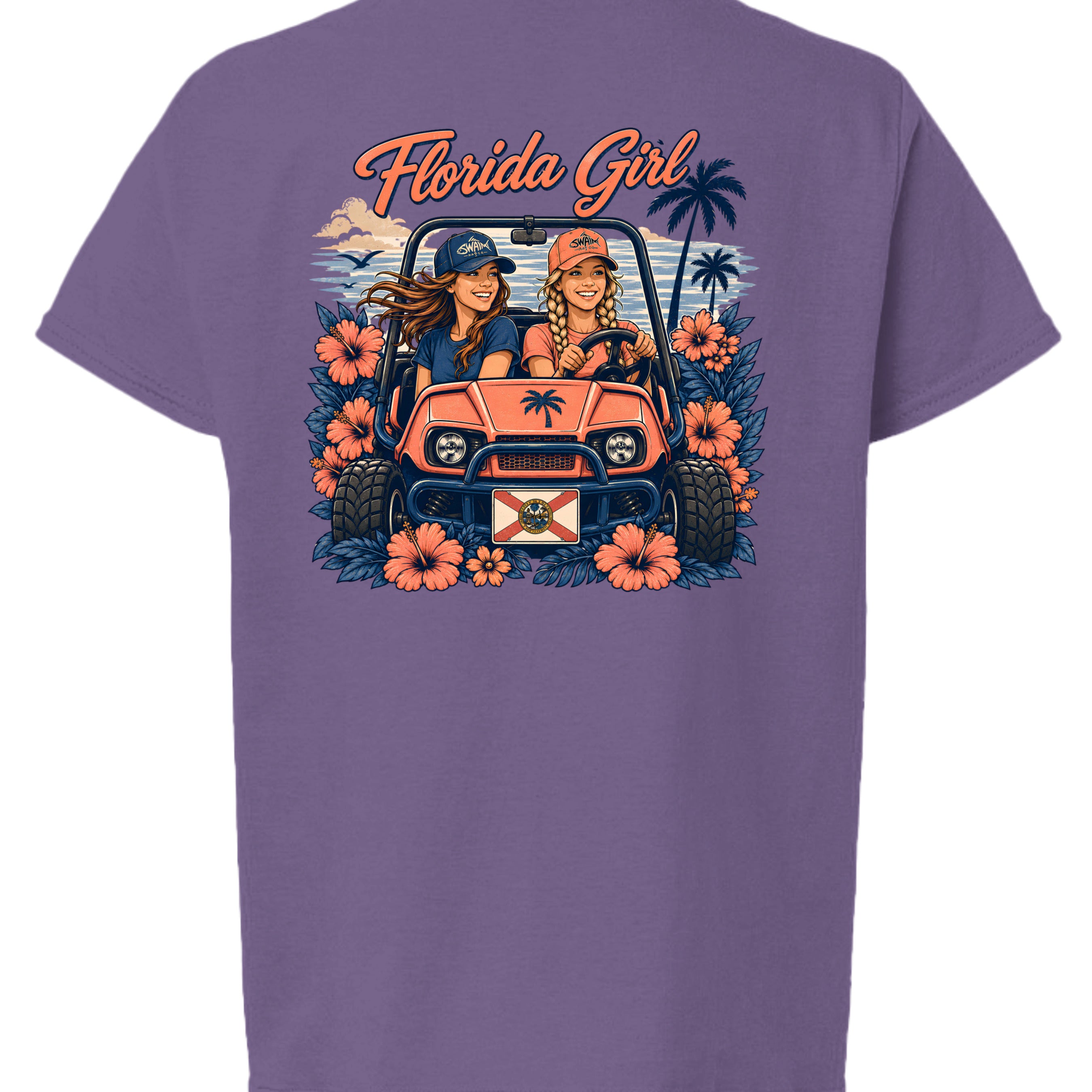 Heather Purple - G640B - BACK