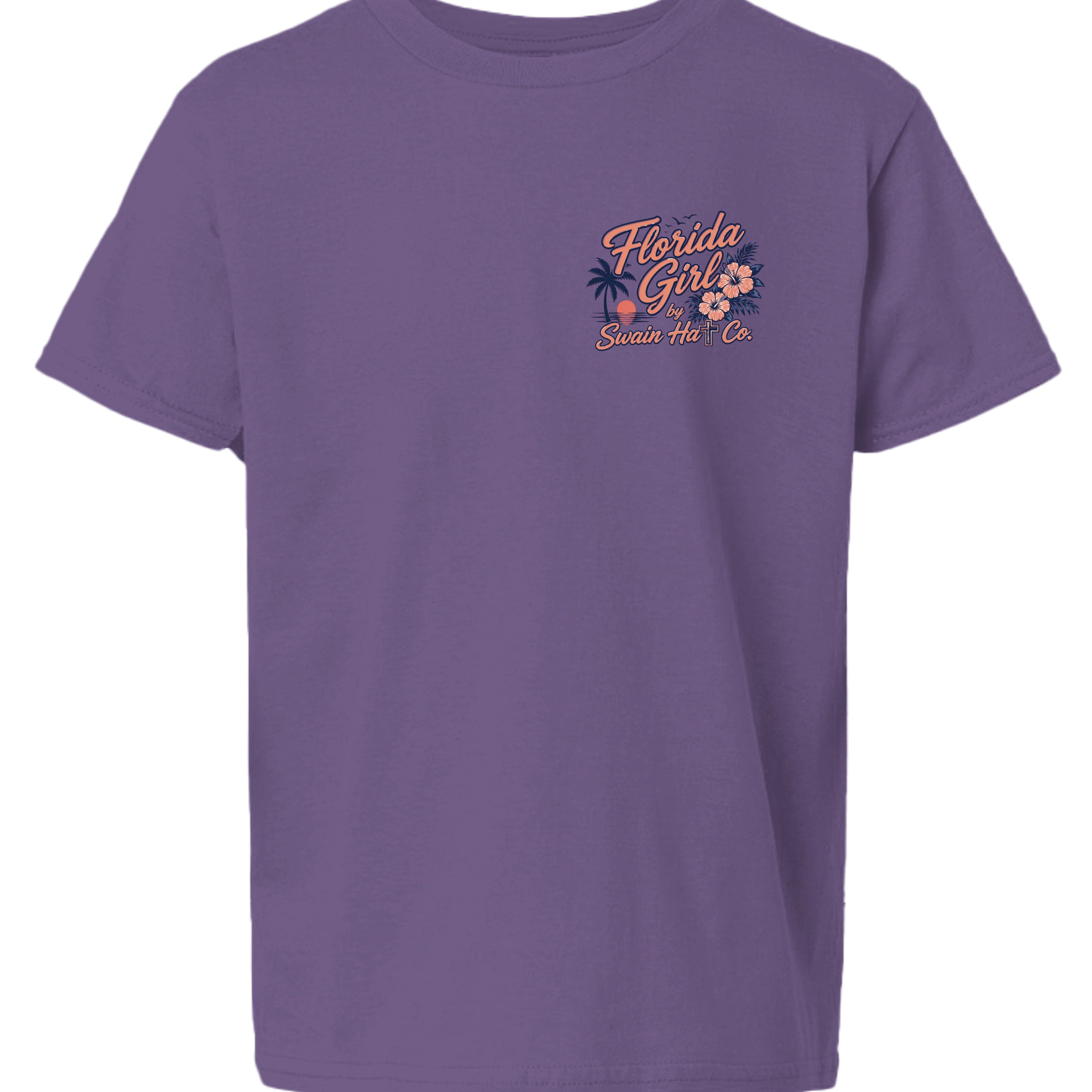 Heather Purple - G640B - FRONT