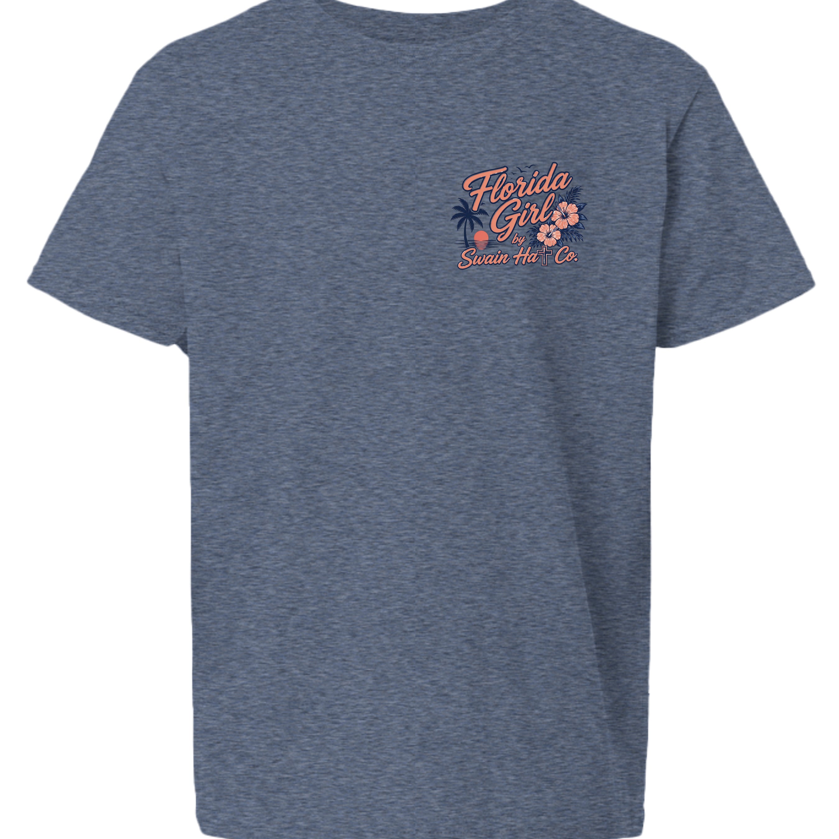 Heather Navy - G640B - FRONT